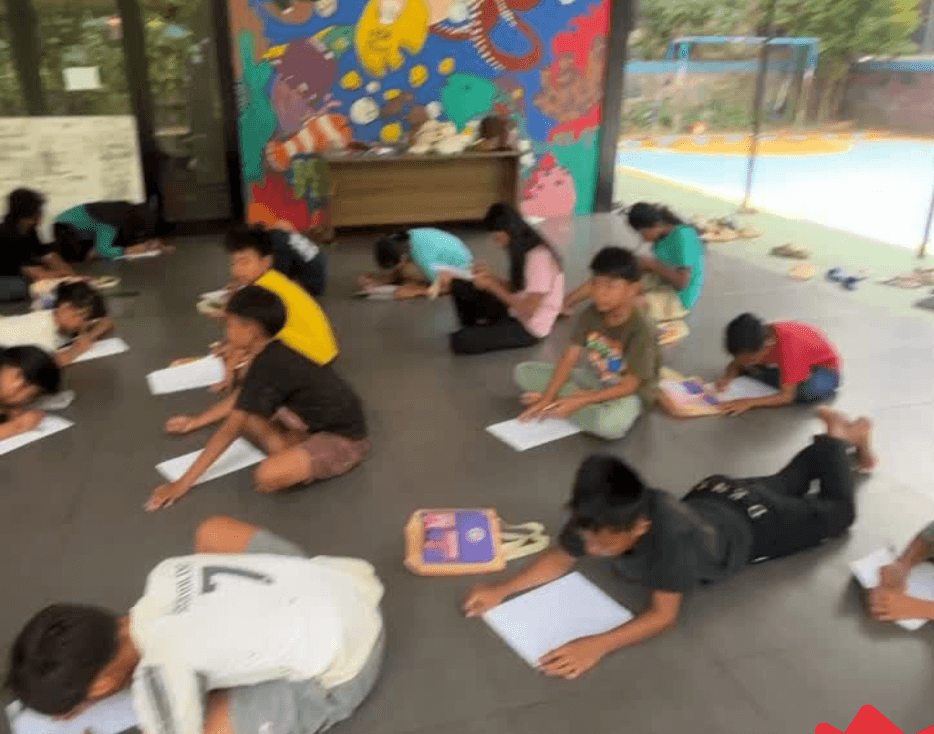 Sunday class in session